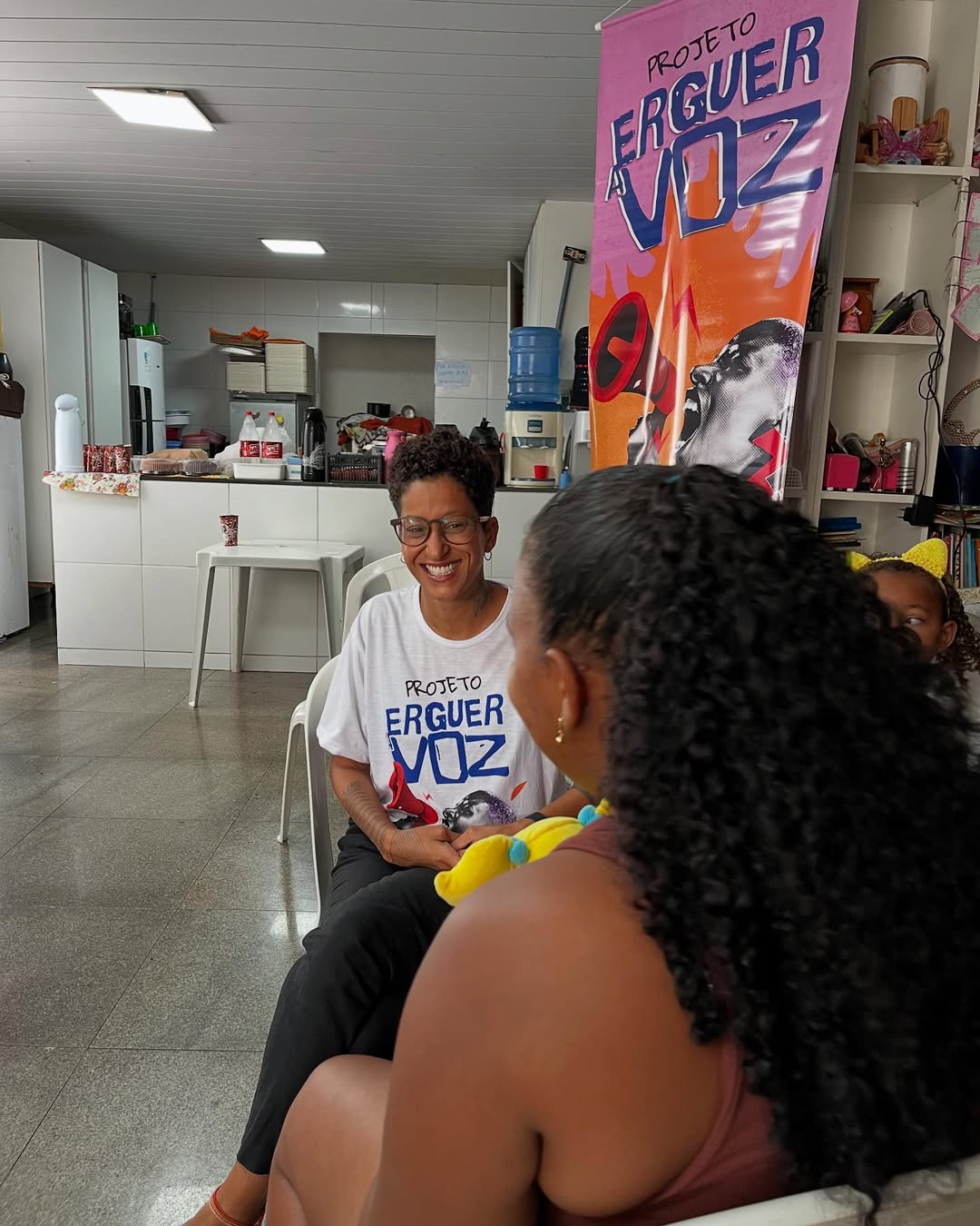 Acolher também é um tema! – quarto encontro Erguer a Voz