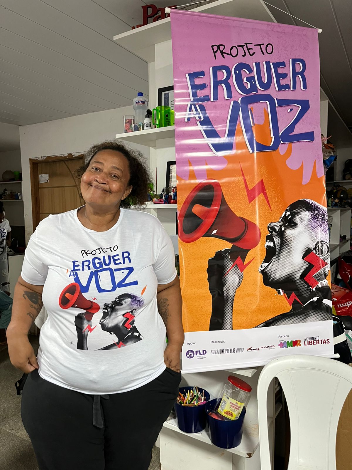 ✨ Encontro de fortalecimento e reflexão – quinto encontro Erguer a Voz
