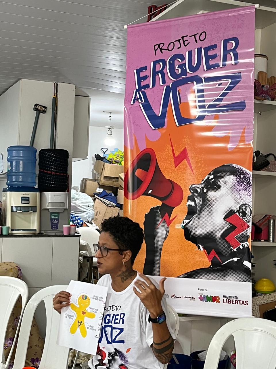 Direitos e Diversidade Sexual: um diálogo necessário entre mulheres – sexto encontro Erguer a Voz