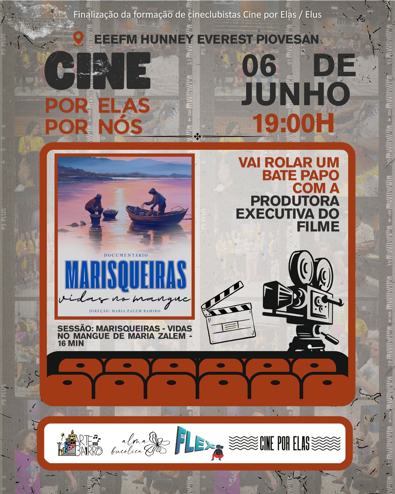 Sessão da Formação Cineclubista de Cariacica teve Marisqueiras e Grito da Cultura