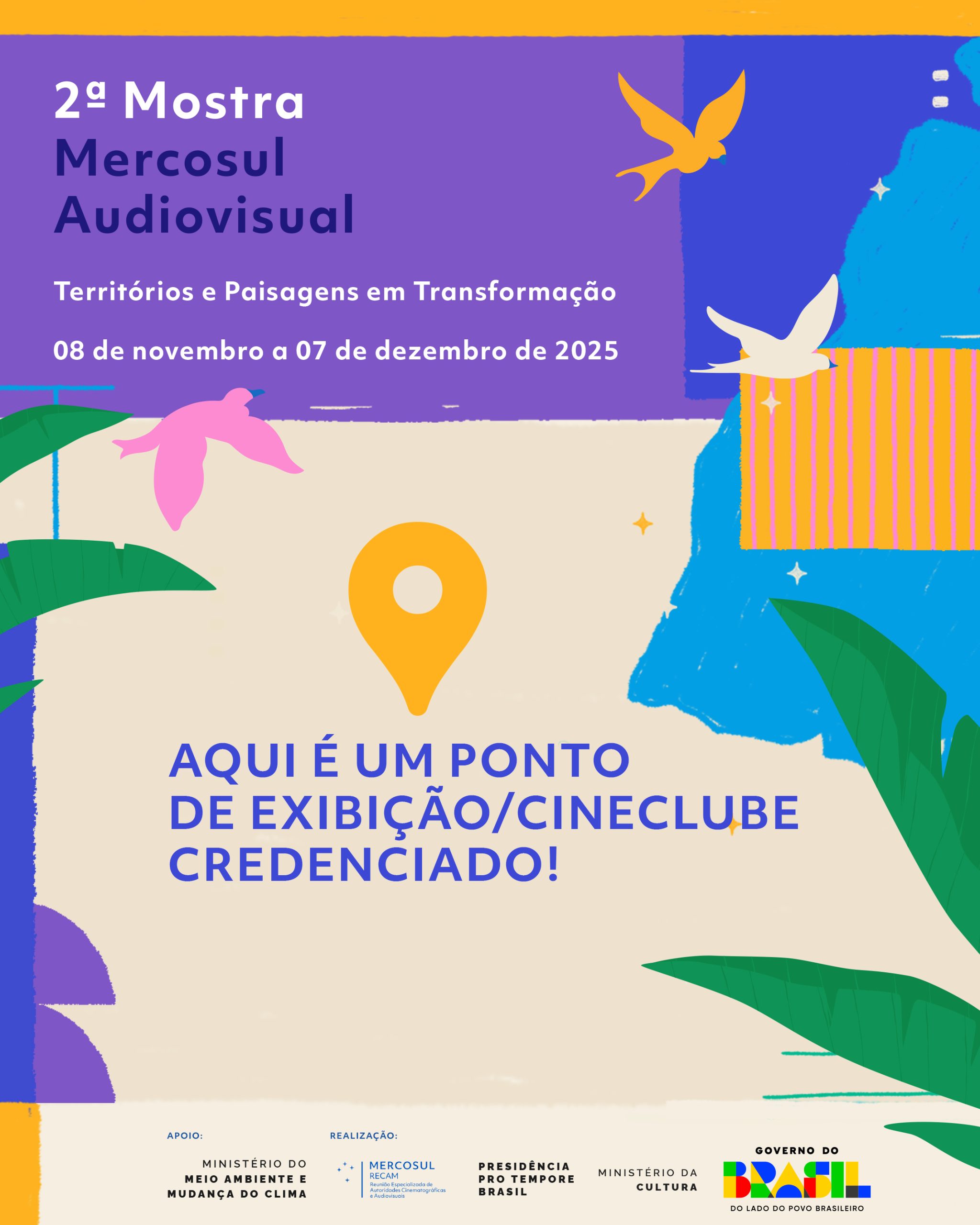 Cine Por Elas é ponto de exibição da 2ª Mostra Mercosul Audiovisual